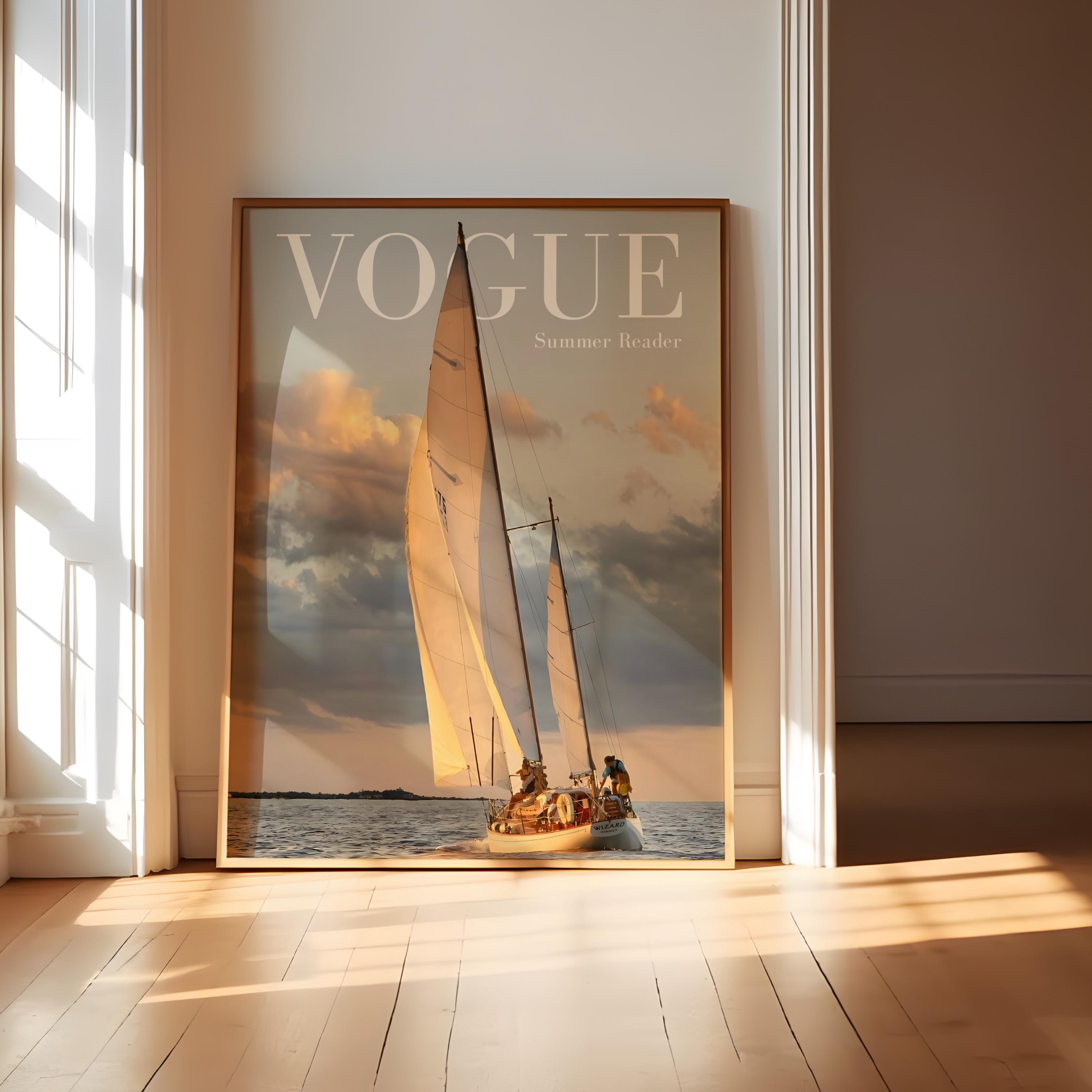 Vogue Wall Art - Etsy New Zealand