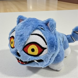 Pelúcia Caçadores de Demônios – Tigre Roxo Colecionável Fofo de Anime