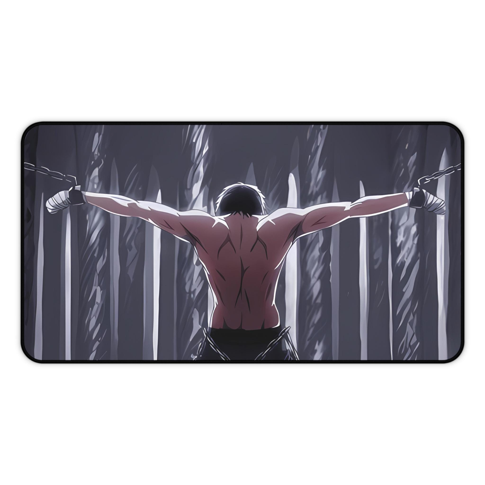 Toji Infinity Chain Toji Fushiguro in Chains | Jujutsu Kaisen Dark Power Anime Mousepad - Etsy