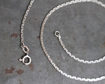 15 Inch Sterling Silver Chain - Etsy UK