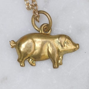 Tiny Piglet Charm