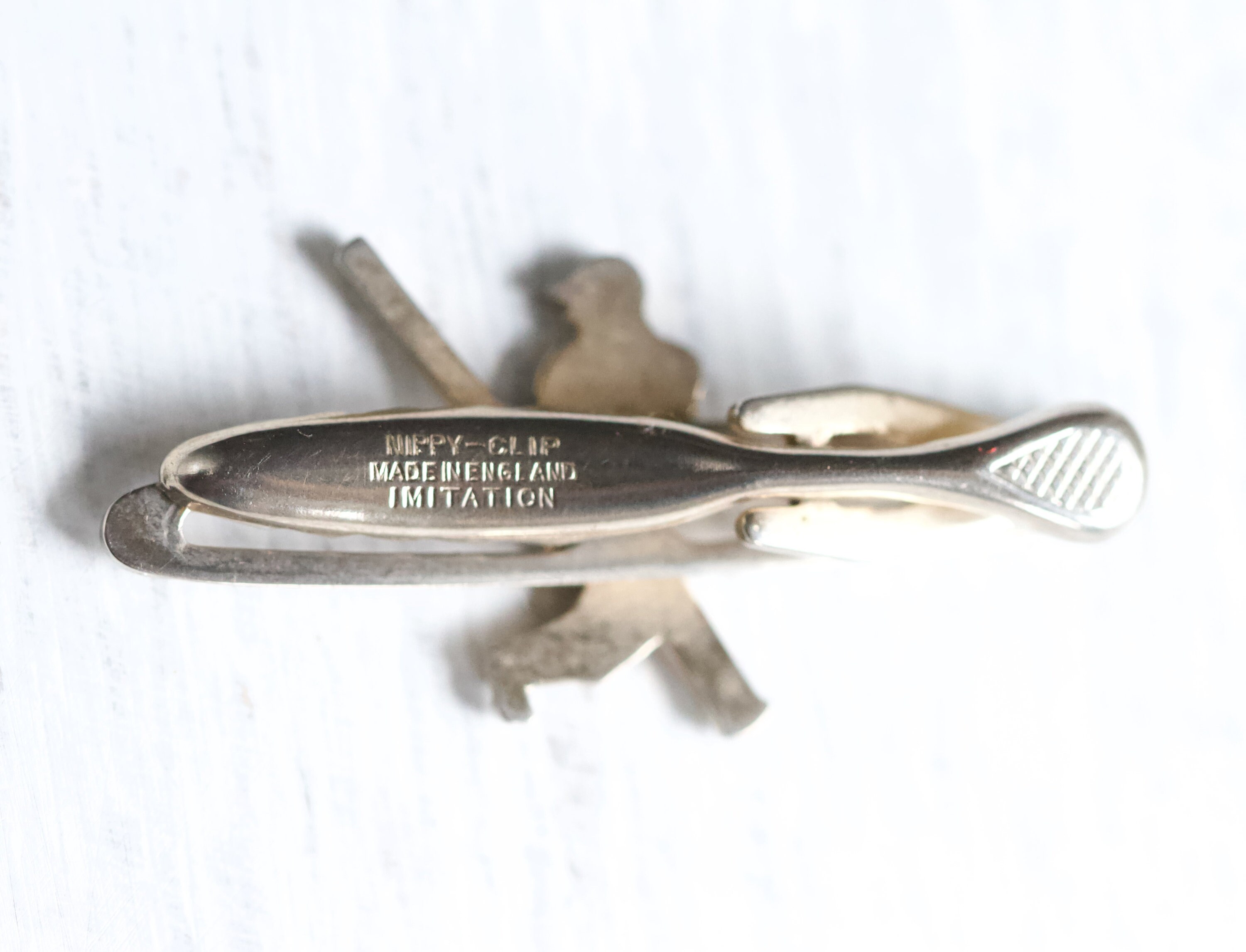Cricket Player Tie Clip Nippy Clip Made in England Vintage Sports Men s Accessories Etsy UK