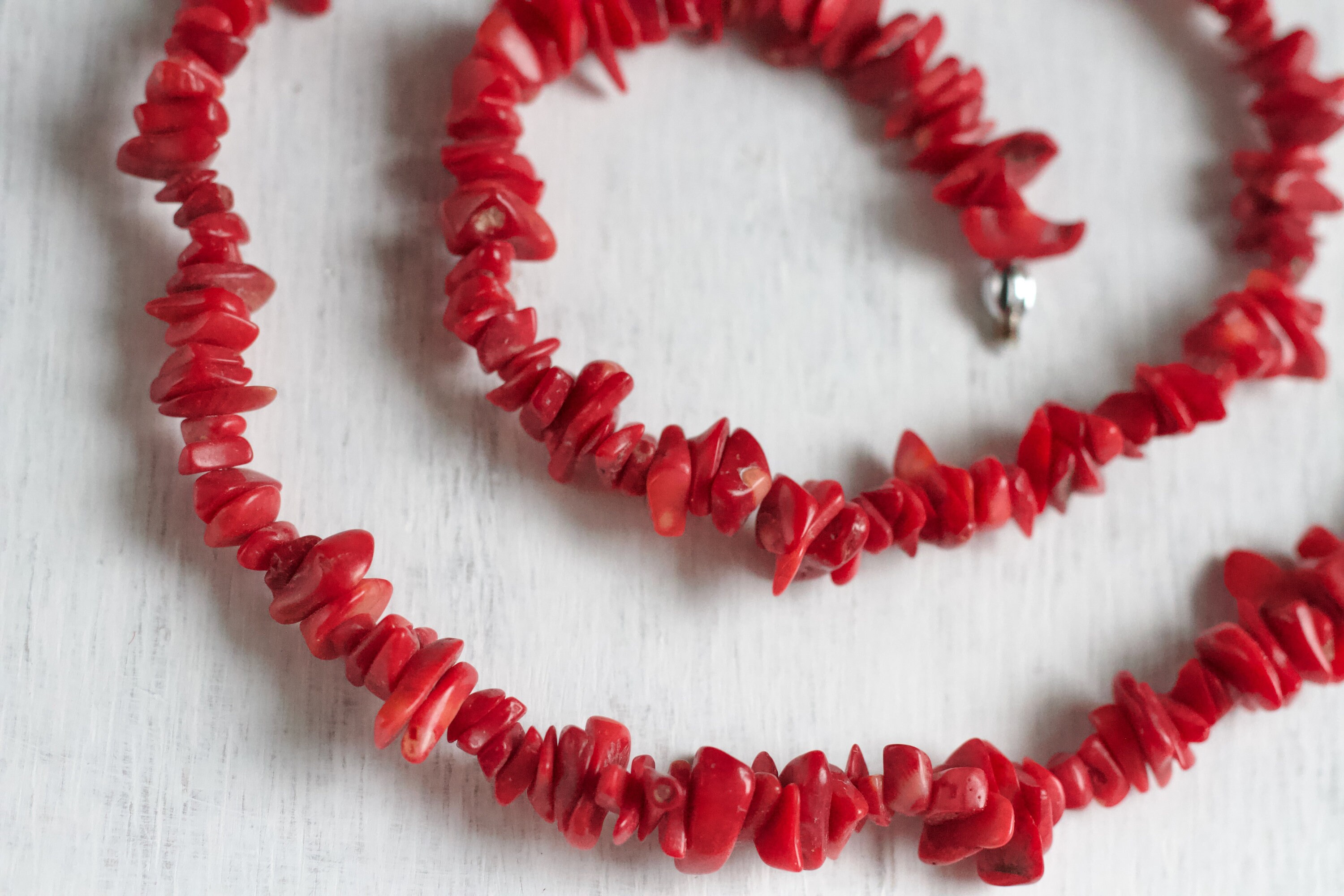 Red Lip Shell Beads – Estate Beads & Jewelry