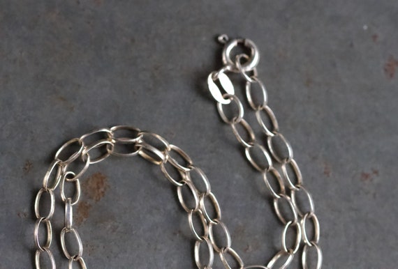 Art Nouveau Heart Locket Necklace - Sterling Silv… - image 9