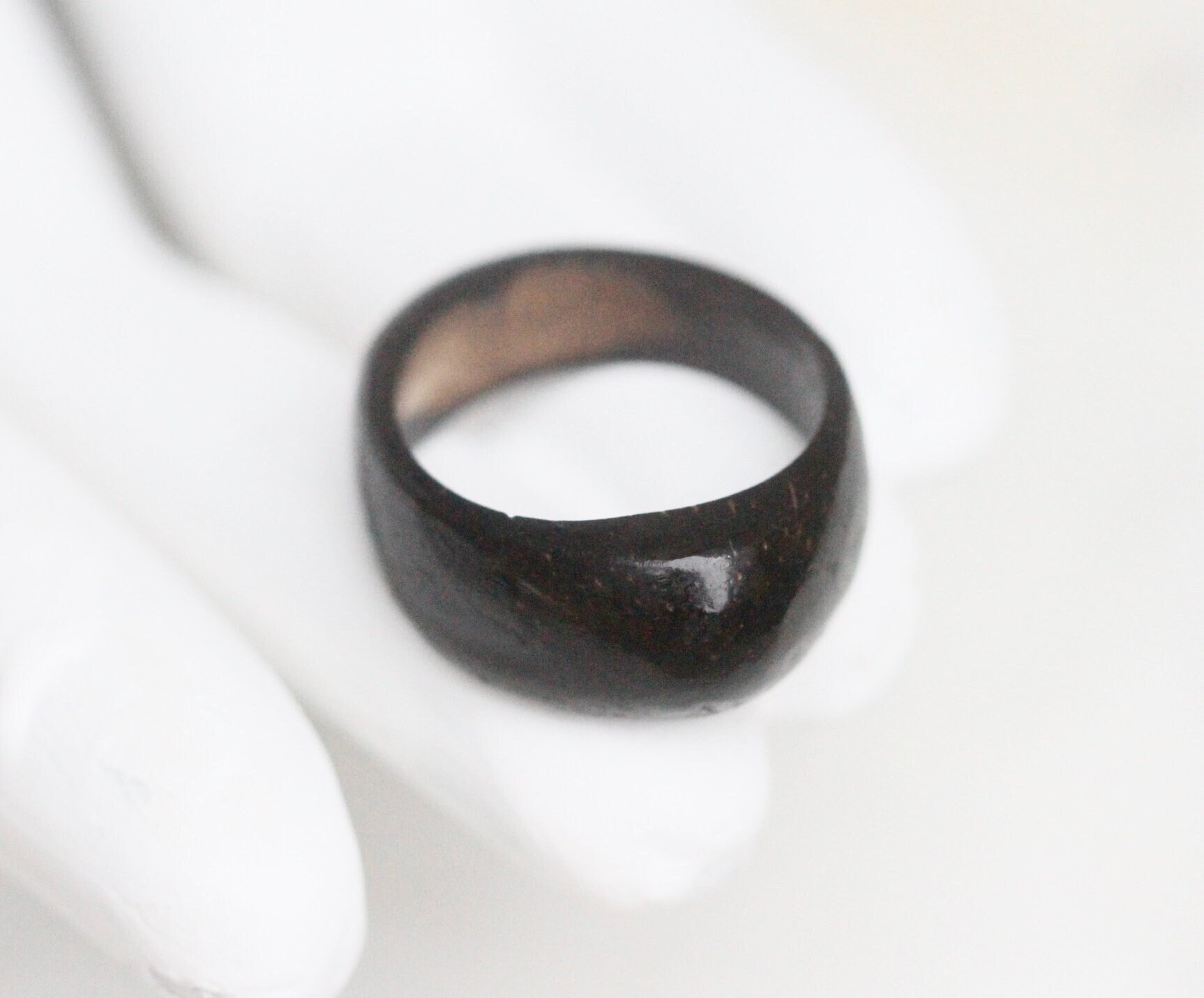 Anillo de coco negro sales