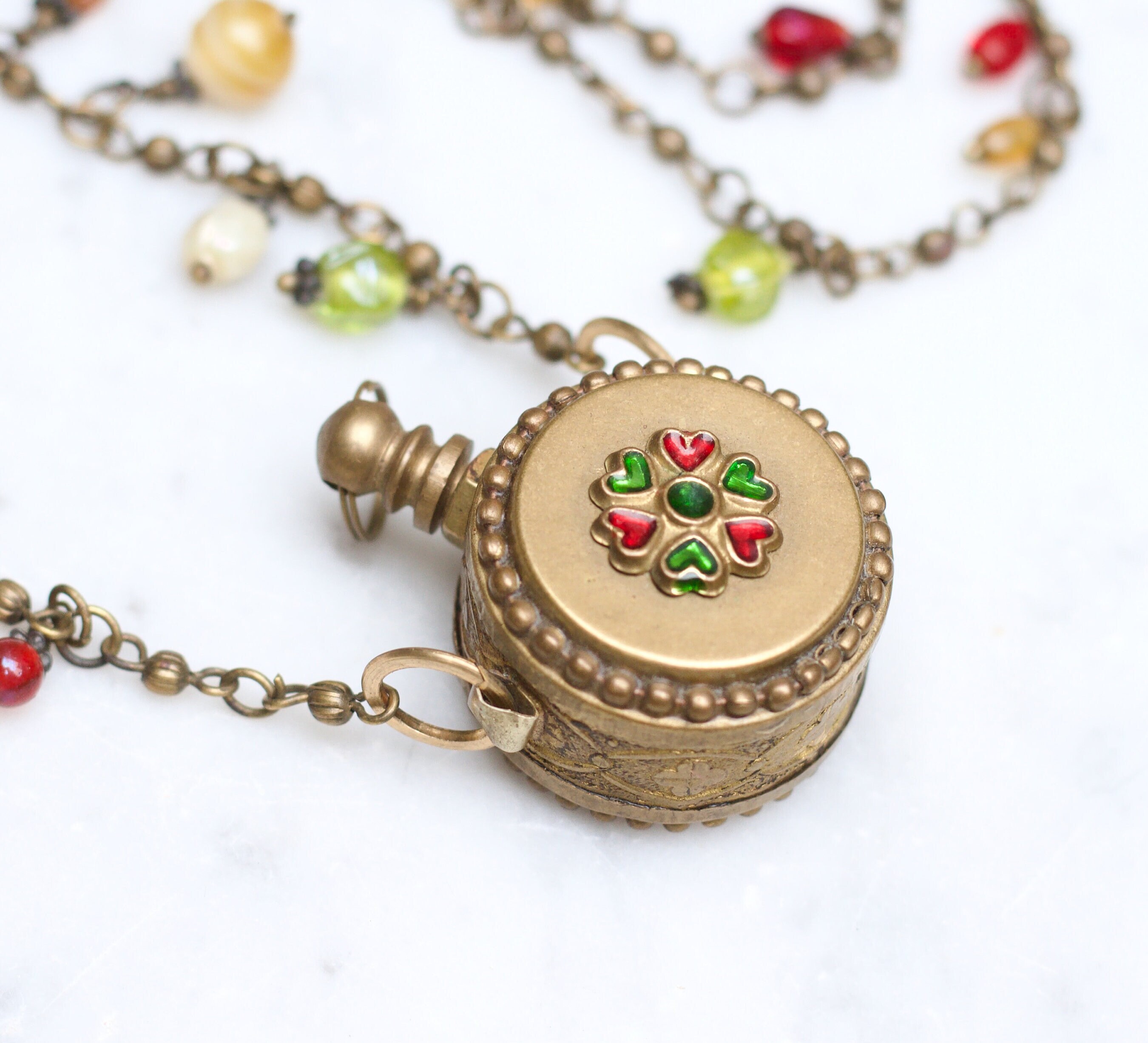 アクセサリー Llife QUILLE BOTTLE NECKLACE Llife QUILLE BOTTLE NECKLACE Crystal Vial Necklace - Wishing