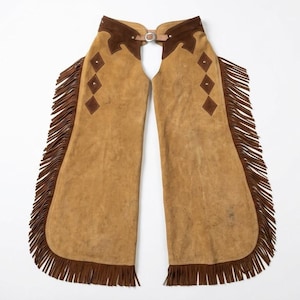 Leather Chaps for Men & Women, Western Motorcycle Chaps, Genuine SheepSkin Riding Chaps, Cowboy Style Pants Vintage Leather Chaps