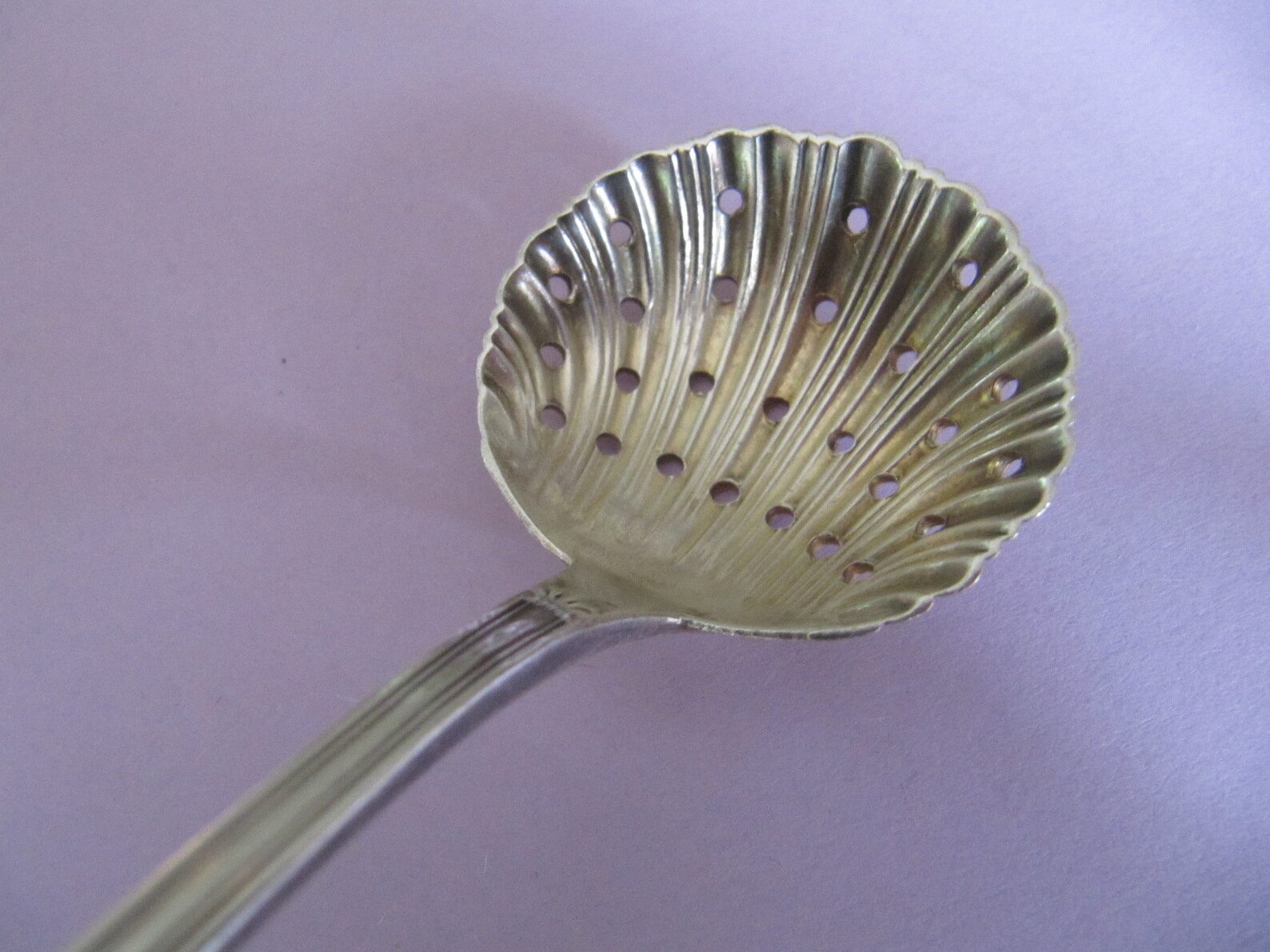 Vintage Sugar Sifting Spoon Unique Fancy Ornate Sugar Shell Etsy UK
