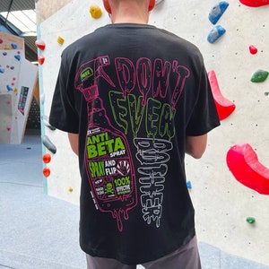 Anti Beta Spray Club T-Shirt, Climbing Bouldering image 3