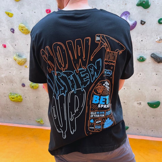 Beta Spray Club T-shirt, Climbing Bouldering - Etsy