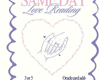 SAME DAY Love Tarot Reading