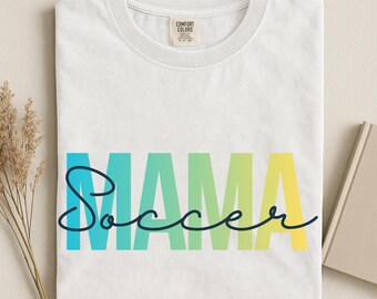 Soccer Mom Shirt, Mama Soccer Tee, Spring Sports Mom Shirt, Soccer Game Day Shirt, Soccer Mom Gift, Fall Soccer Season Shirt