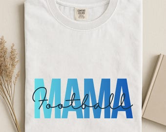Football Mama Shirt, Cute Football Mom Tee, Game Day Shirt, Sports Mom Gift, Football Season Shirt, Mother's Day Gift, School Spirit Shirt