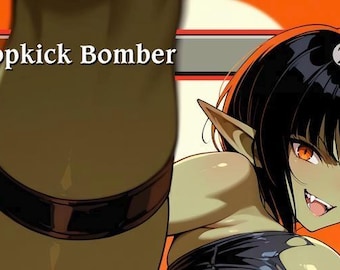 Dropkick bomber mtg card handmade edh commander land