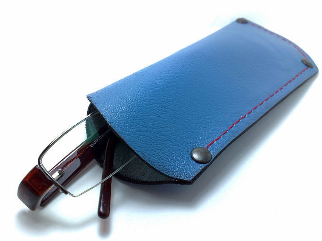 Eye Glasses Sleeve Holder Reading Glass Covers in Light Blue Etsy