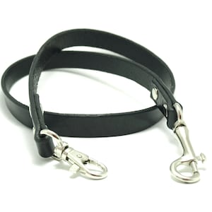 Cartera de cadena de cuero negro de alta calidad única, hecha a mano, de piel de vaca, para motociclistas, con cadena de cuero, accesorios para hombres, equipo de motociclista de cuero