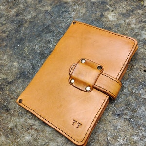 Genuine leather cover to fit Kobo eReader with pocket handmade case  from italian genuine leather gift ideas free initials