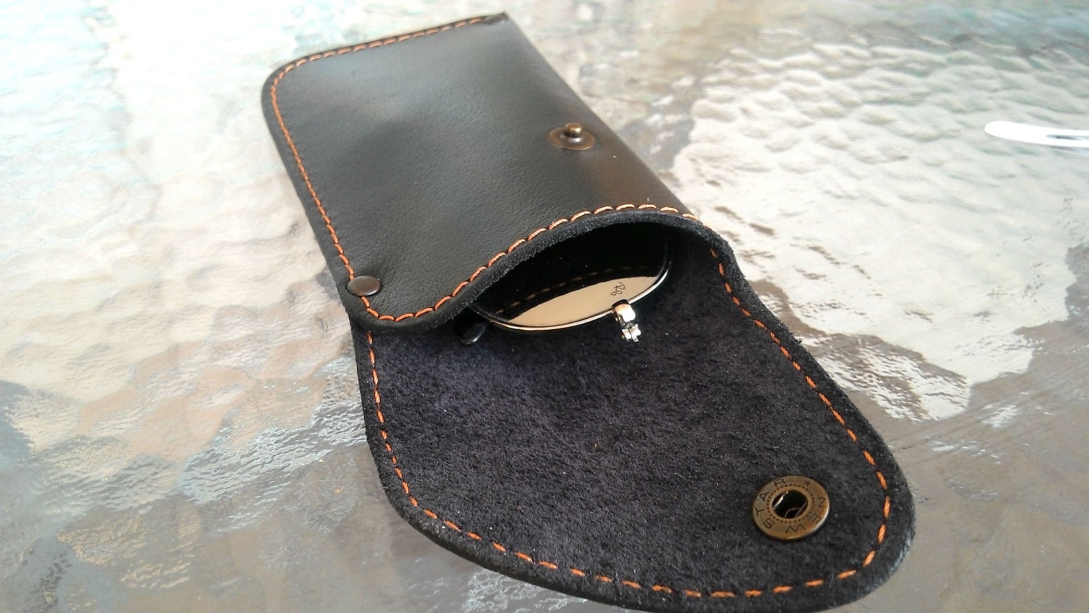 Eyeglasses Sleeve Holder Reading Glass Covers in Black Etsy