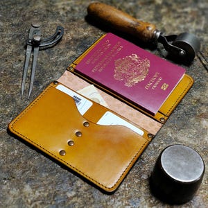 Organizador de viaje, billetera de viaje de piel de vaca multicolor, billetera de cuero genuino, porta tarjetas, efectivo, porta billetes de avión, regalo personalizado, ideas de regalo