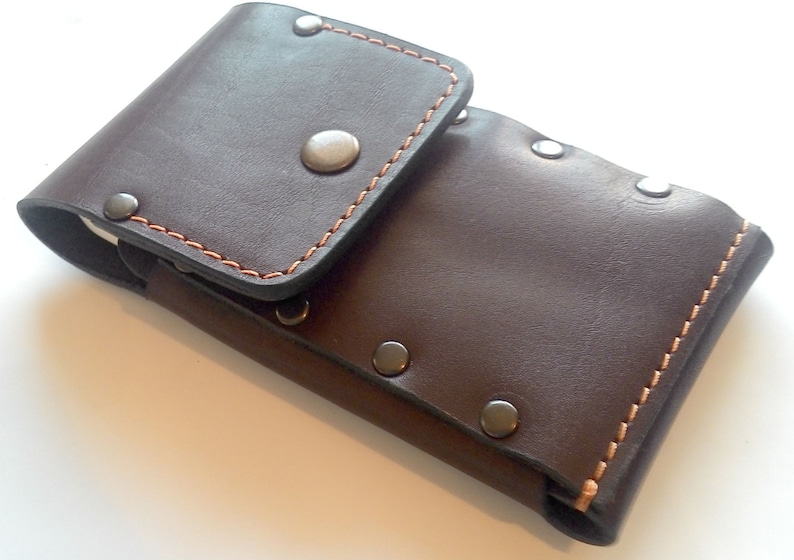 NEW style handmade Sleeve wallet from genuine leather iPhone 11 pro max xs all models cell phone with pocket card free initials belt loop