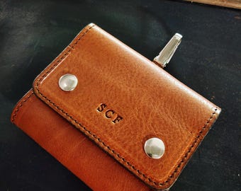 Ancienne Pochette De Pêche à La Mouche En Cuir Et Laine, Vintage, Pleine De Mouches Pour Truite