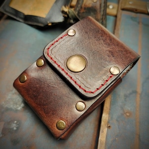 Genuine cowhide leather cigarette case holds 20 cigarette leather bag for cigarette Tobacco holder rock style bag of cigarettes gift ideas
