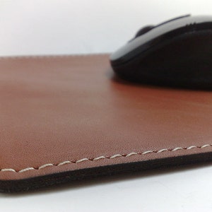 Perfect Mouse Pad With Leather Desk Pad Double Cowhide Double - Etsy