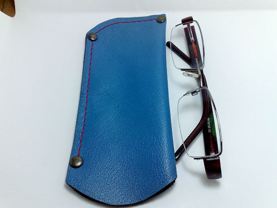 Eye Glasses Sleeve Holder Reading Glass Covers in Light Blue Etsy