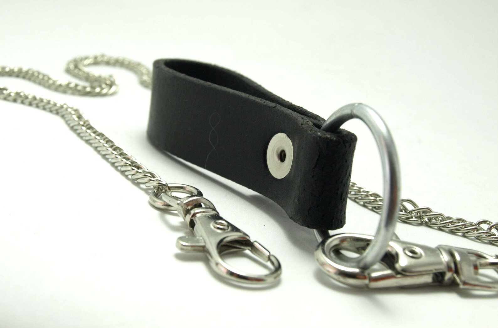 Unique Silver Tone Wallet Chain Gift for Him Handmade Biker Etsy