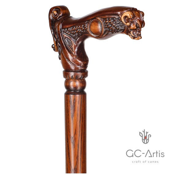 Cane Topper Woodcarving - Carve a Custom Cane or Walking Stick