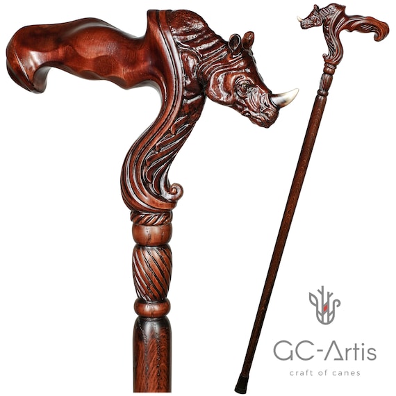  Wooden Cane Walking Stick Unisex Cane Natural Wood