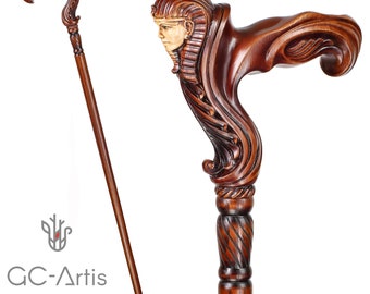 古代エジプト　犬　杖　スティック　アンティーク 古代エジプト 犬 杖 スティック アンティーク