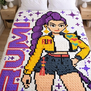 Rumi Corner-to-Corner Crochet Pattern | Digital PDF