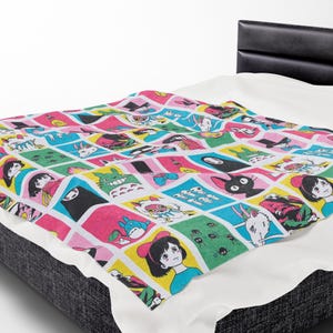 plush blanket, studio ghibli, ghibli studio, ghibli blanket, studio ghibli merch, studio ghibli gift, studio ghibli throw, baby blanket, cozy blanket, anime blanket, cartoon blanket, my neighbor totoro, totoro, spirited away, ponyo, princess mononoke, howls moving castle, cozy winter blanket, adult blanket, totoro blanket, comfort blanket, healing blanket, kids blanket, blanket baby, velveteen blanket, soft blanket, studio ghibli plush blanket, bedding, blankets, soot sprites, velveteen throw