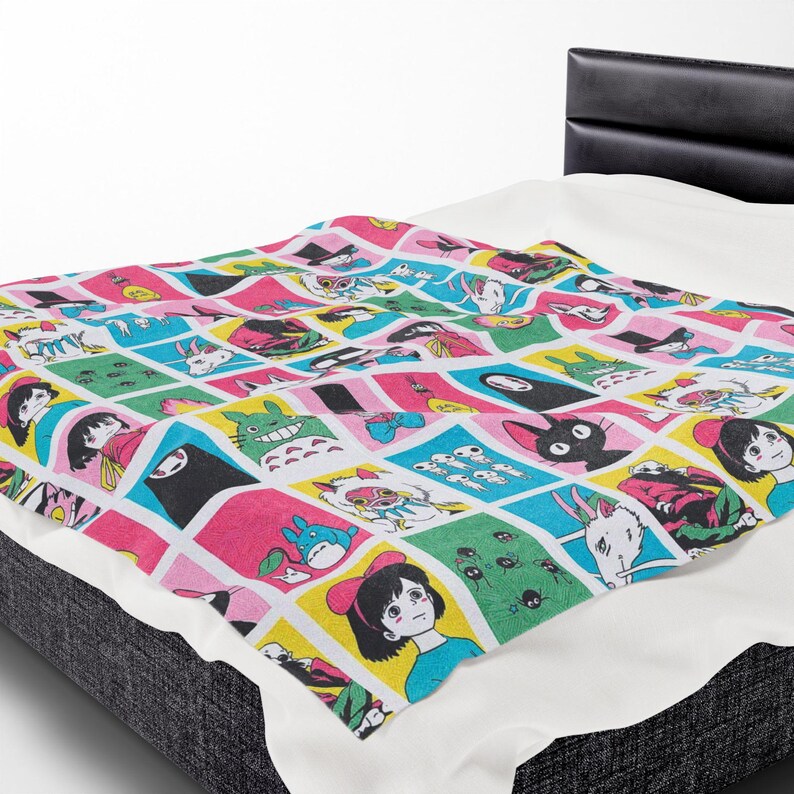plush blanket, studio ghibli, ghibli studio, ghibli blanket, studio ghibli merch, studio ghibli gift, studio ghibli throw, baby blanket, cozy blanket, anime blanket, cartoon blanket, my neighbor totoro, totoro, spirited away, ponyo, princess mononoke, howls moving castle, cozy winter blanket, adult blanket, totoro blanket, comfort blanket, healing blanket, kids blanket, blanket baby, velveteen blanket, soft blanket, studio ghibli plush blanket, bedding, blankets, soot sprites, velveteen throw
