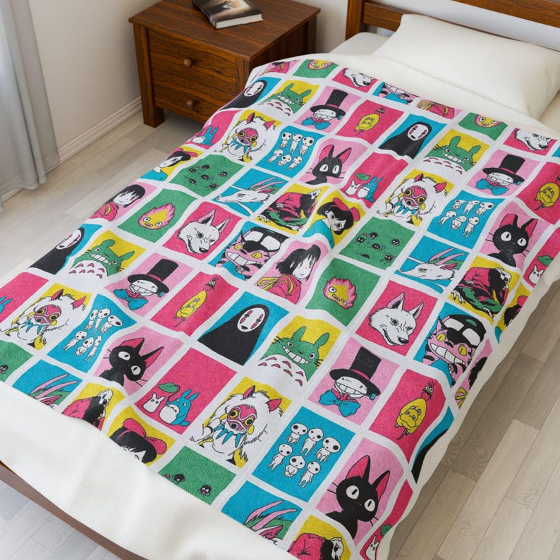 plush blanket, studio ghibli, ghibli studio, ghibli blanket, studio ghibli merch, studio ghibli gift, studio ghibli throw, baby blanket, cozy blanket, anime blanket, cartoon blanket, my neighbor totoro, totoro, spirited away, ponyo, princess mononoke, howls moving castle, cozy winter blanket, adult blanket, totoro blanket, comfort blanket, healing blanket, kids blanket, blanket baby, velveteen blanket, soft blanket, studio ghibli plush blanket, bedding, blankets, soot sprites, velveteen throw
