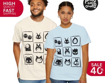 Studio Ghibli Shirt | Totoro, Ohngesicht, Catbus Tee
