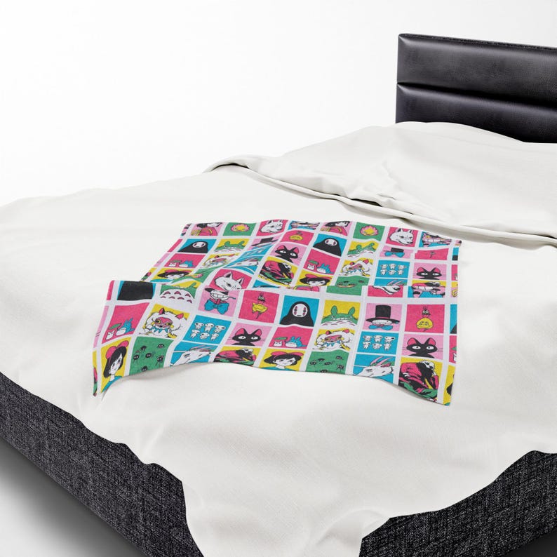 plush blanket, studio ghibli, ghibli studio, ghibli blanket, studio ghibli merch, studio ghibli gift, studio ghibli throw, baby blanket, cozy blanket, anime blanket, cartoon blanket, my neighbor totoro, totoro, spirited away, ponyo, princess mononoke, howls moving castle, cozy winter blanket, adult blanket, totoro blanket, comfort blanket, healing blanket, kids blanket, blanket baby, velveteen blanket, soft blanket, studio ghibli plush blanket, bedding, blankets, soot sprites, velveteen throw