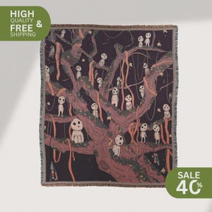 woven throw, tapestry throw, japanese tapestry, cotton throw, woven tapestry, large wall tapestry, wall tapestry, blankets, blanket, studio ghibli blanket, studio, studio ghibli, ghibli, ghibli blanket, studio ghibli decor, studio ghibli gift, studio ghibli art, studio ghibli home, picnic blanket, woven blanket, ghibli gift, studio ghibli merch, tapestry blanket, anime blanket, ghibli home decor, anime woven blanket, woven throw blanket, howls moving castle, bedroom decor, medieval tapestry,