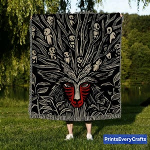 woven throw, tapestry throw, japanese tapestry, cotton throw, woven tapestry, large wall tapestry, wall tapestry, blankets, blanket, studio ghibli blanket, studio, studio ghibli, ghibli, ghibli blanket, studio ghibli decor, studio ghibli gift, studio ghibli art, studio ghibli home, picnic blanket, woven blanket, ghibli gift, studio ghibli merch, tapestry blanket, anime blanket, ghibli home decor, anime woven blanket, woven throw blanket, howls moving castle, bedroom decor, medieval tapestry,