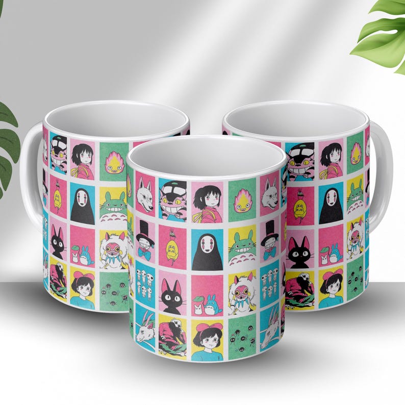 studio ghibli cup, studio ghibli gifts, ghibli mug, studio ghibli merch, whimsical mug, howls moving castle, princess mononoke, anime ghibli, ghibli mugs, ghibli christmas, ghibli gifts, mug, funny mug, mug wrap, personalized mug, ceramic mug, coffee mug, studio ghibli mug, studio ghibli, ghibli, studio ghibli gift, studio ghibli decor, travel mug, anime mug, 15oz mug, tea mug, 11oz mug, kawaii mug, mononoke mug, spirited away mug, calcifer, totoro, anime gift, kikis delivery, spirited away