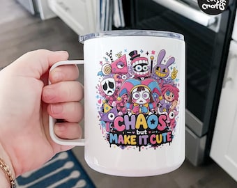 Taza Digital Circus – Regalo para fans de Caine TADC (11 oz/15 oz)