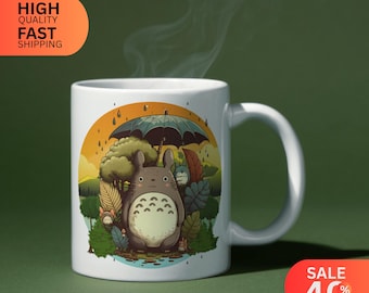 Studio Ghibli Tasse - Mein Nachbar Totoro Design | Niedliche Kaffeetasse
