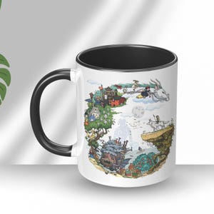 studio ghibli mug, studio ghibli, studio ghibli decor, ghibli mug, studio ghibli gift, studio ghibli cup, studio ghibli merch, anime mug, kawaii mug, totoro mug, howls moving castle, spirited away, princess mononoke, totoro, kikis delivery, totoro gifts, totoro cup, spirited away mug, totoro coffee mug, anime coffee mug, cute ceramic mug, calcifer mug, custom photo mug, mug wrap, ghibli gifts, studio ghibli art, studio ghibli gifts, ghibli, mug, magical mug, custom cartoon mug, soot sprites mug