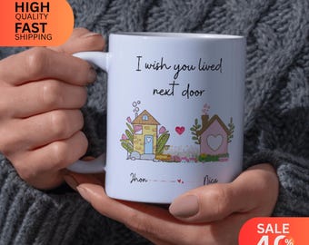 Long Distanz Beziehung Tasse - Personalisiertes Valentinstag Geschenk