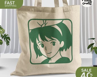 Studio Ghibli Baumwoll Canvas Einkaufstasche - Für den täglichen Gebrauch