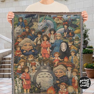 studio ghibli blanket, studio, studio ghibli, ghibli studio, ghibli blanket, ghibli, studio ghibli poster, studio ghibli merch, studio ghibli decor, studio ghibli art, studio ghibli gift, studio ghibli throw, studio ghibli style, blanket, ghibli tapestry, ghibli poster, ghibli art, ghibli gift, ghibli decor, ghibli throw, woven blanket, picnic blanket, tapestry blanket, anime blanket, fantasy blanket, cartoon blanket, whimsical blanket, studioghibli blanket, miyazaki blanket, ghibli wall art