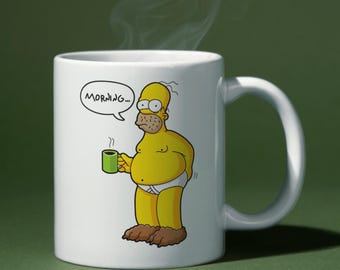 Tazza Homer Simpson: regalo dei cartoni animati dei Simpson