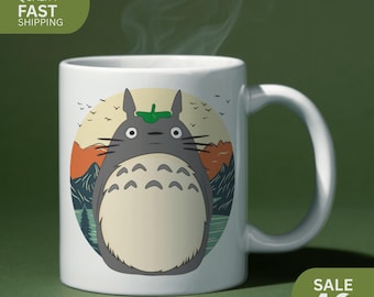 Totoro Mug: Studio Ghibli Ceramic Coffee Cup