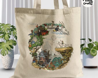 Studio Ghibli Tote Bag